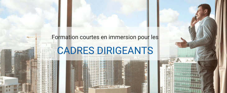 formations courtes en anglais pour cadres 